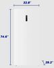 Element® 21.2 Cu. Ft. White Upright Freezer -2