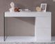 VIG Furniture Volare White Floating Glass Vanity with Mirror-2