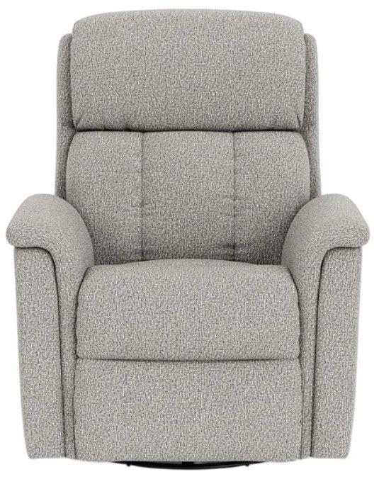Flexsteel® Luna Silver Spray Swivel Gliding Recliner-1