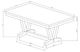 Global Furniture USA D1319 7-Piece Black/White Dining Set-2