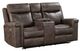 New Classic® Home Furnishings Quade Mocha Dual Power Reclining Loveseat-0