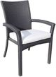 CabanaCoast® Customizable Chorus Wicker Outdoor Arm Chair-0