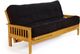 Night & Day Furniture™ Trinity Honey Oak Queen Moon Glider Futon-0