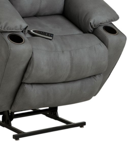 Stateside Seating Stellar Gray Power Lift Chair-2