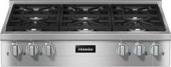 Miele 36" Stainless Steel Gas Rangetop