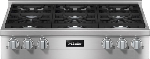 Miele 36" Stainless Steel Gas Rangetop