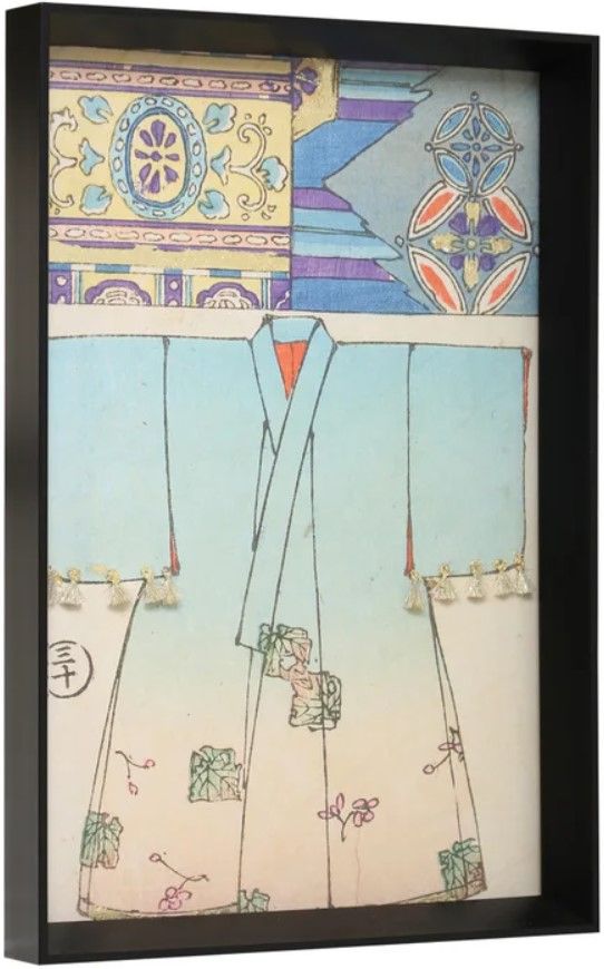 Stylecraft Asian Kimona Wall Art-0