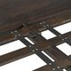 Home Trends & Design Jakarta Dark Java King Panel Bed-4