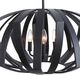 Uttermost® Thales Black Geometric Pendant Light-5
