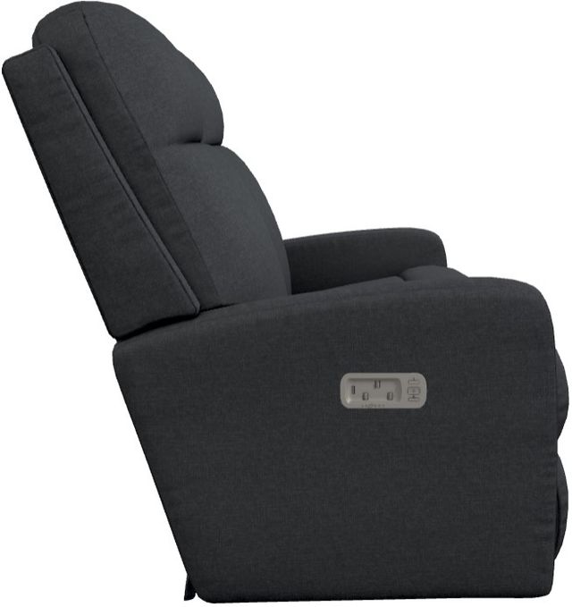 La-Z-Boy® Finley Storm Power Wall Reclining Loveseat with Headrest-2