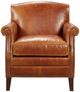Fairfield® Customizable Pelle Provisions Dresden Lounge Chair-1