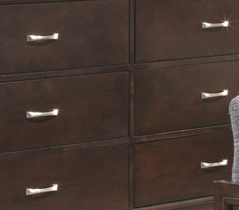 American Wholesale Furniture Walnut Dresser-1