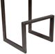Porter International Designs Cube Gray Bar Stool-4