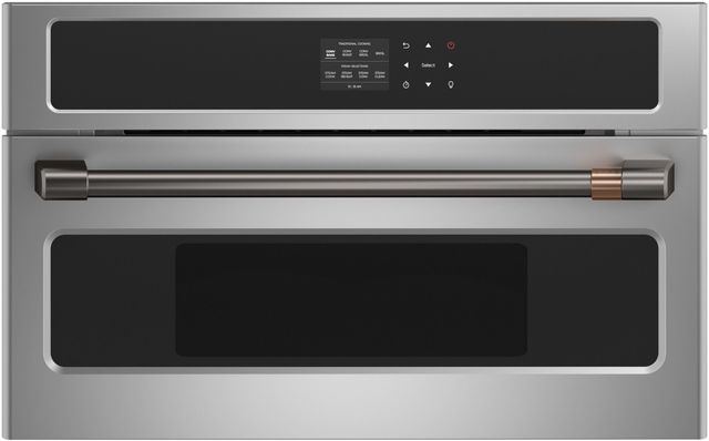 Café™ 27" Brushed Black Wall Oven/Advantium® Oven Pro Handle Kit-1