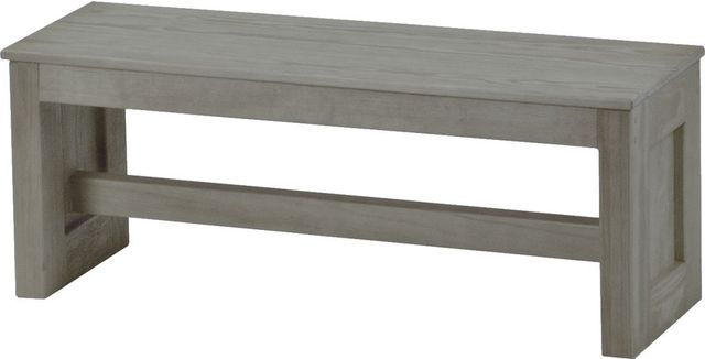 Crate Designs™ Furniture Storm Wood Top Bench-0