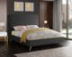 Meridian Furniture Jasmine Grey Queen Bed-3