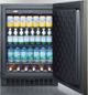 Summit® 4.6 Cu. Ft Black Stainless Steel Under the Counter Refrigerator-3