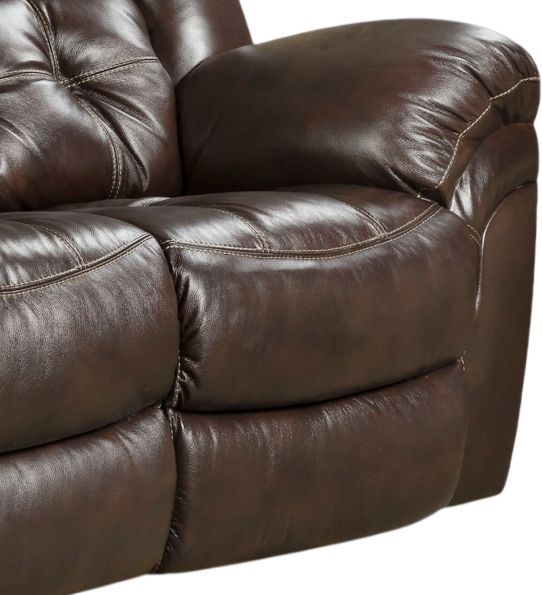 HomeStretch Cheyenne Whiskey Double Power Reclining Sofa-2