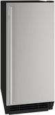 U-Line 1 Class 15" 55 lb. Stainless Solid Ice Maker-0