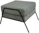 International Furniture Direct Tyne Olive Green Ottoman-0