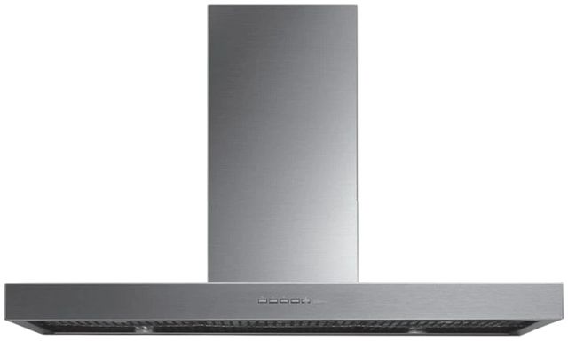 Falmec Plane Top 48" Scotch Brite Fasteel Wall Mounted Range Hood-0