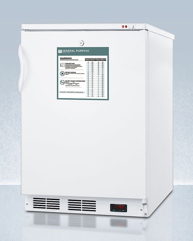Accucold® by Summit® 24" 3.5 Cu. Ft. White All Freezer-2