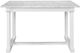 Universal Explore Home™ Modern Farmhouse Elena Picket Fence Counter Table-3