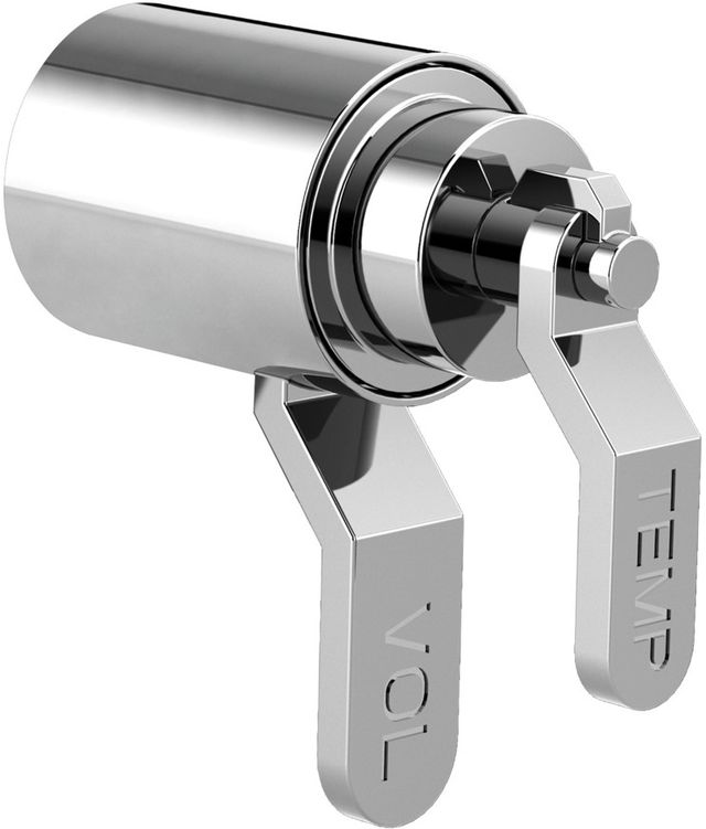 Brizo Litze® Polished Chrome TempAssure® Thermostatic Trim Handle Kit - Industrial Lever-0