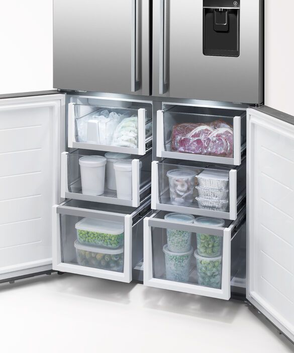 Fisher & Paykel Series 7 36 in. 19.0 Cu. Ft. Stainless Steel Counter Depth French Door Refrigerator