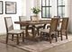 Furniture of America® Monclova Rustic Oak Dining Table-1