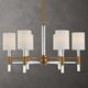 Uttermost® Welkin Warm Brass 6-Light Modern Chandelier-1