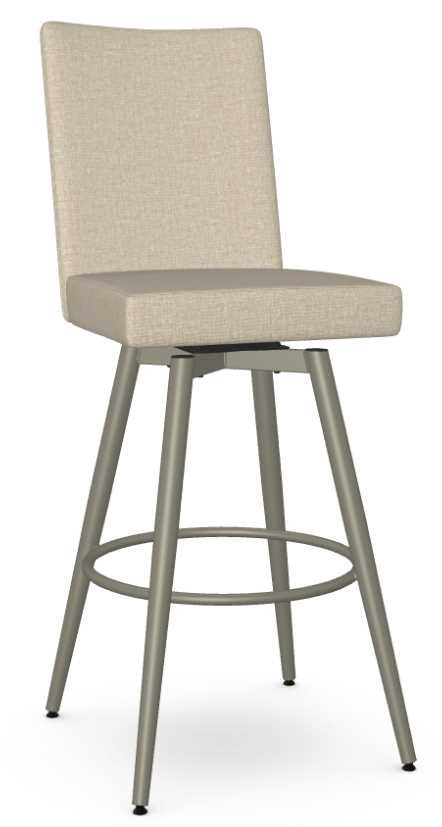 Amisco Customizable Webber Swivel Bar Stool-0