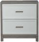 Liberty Furniture Palmetto Heights Two-Tone Shell White/Driftwood Nightstand-2