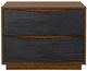 Michael Amini® Kayner Charcoal 2-Drawer Nightstand-1