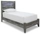 Signature Design by Ashley® Baystorm 2-Piece Gray Twin Panel Bed with Dresser Set-1