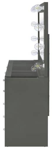 Coaster® Acena 2-Piece Gray High Gloss Vanity Set-3