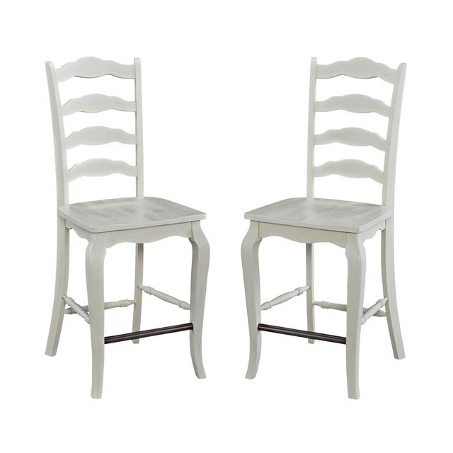 homestyles® Seaside Lodge 3-Piece White Kitchen Island Set-3