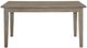 HH2 Home Kirkwood Gray Wire Brush Rectangle Dining Table-1