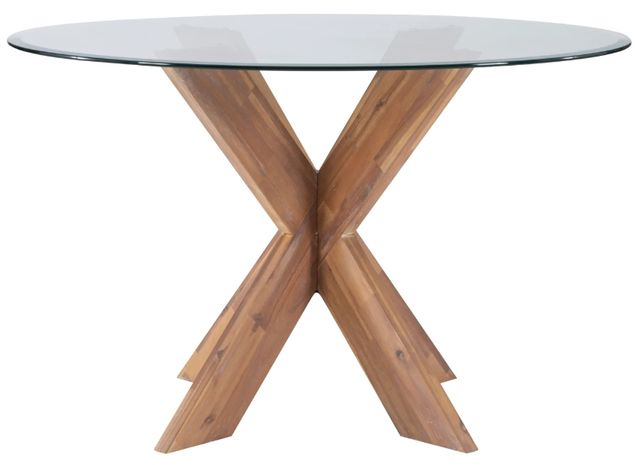 Powell® Auden 5-Piece Gray/Natural Dining Set -3