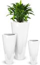 Le Present Lux Moderna White 28" Planter-3