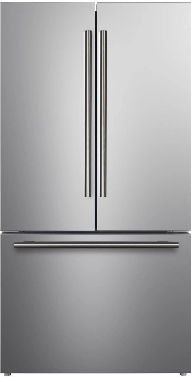 FORNO® Rivello 36 in. 27.4 Cu. Ft. Stainless Steel Counter Depth French Door Refrigerator-0