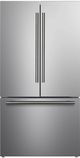 FORNO® Rivello 36 in. 27.4 Cu. Ft. Stainless Steel Counter Depth French Door Refrigerator-0