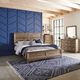 Liberty Furniture Ridgecrest 4-Piece Cobblestone California King Panel Bedroom Set-1