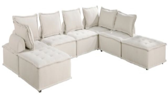 Homelegance® Inman 7-Piece Beige Modular Sectional-0