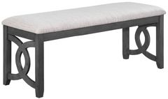 New Classic® Home Furnishings Gia Gray 46" Dining Bench