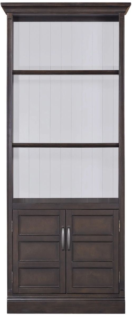 Parker House® Shoreham Medium Roast 35" Door Bookcase-3