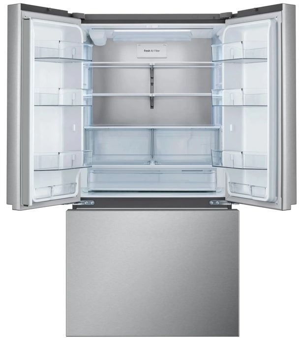 LG 36" 26.5 Cu. Ft. Stainless Steel Smart Counter-Depth MAX™ French Door Refrigerator-2