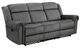 Homelegance® Brennen Charcoal Double Reclining Sofa-0