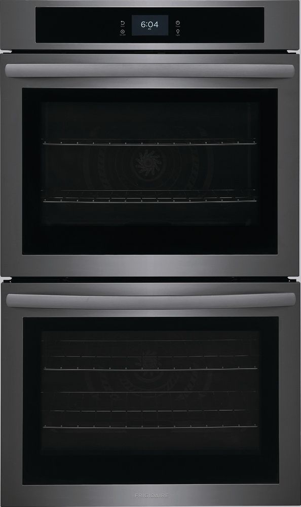 Frigidaire® 30" Black Stainless Steel Double Electric Wall Oven-0