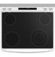 GE® 400 Series 30" White Freestanding Electric Range-3